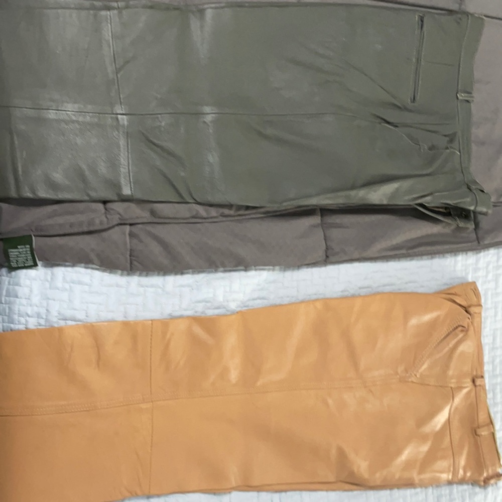 Leather pants